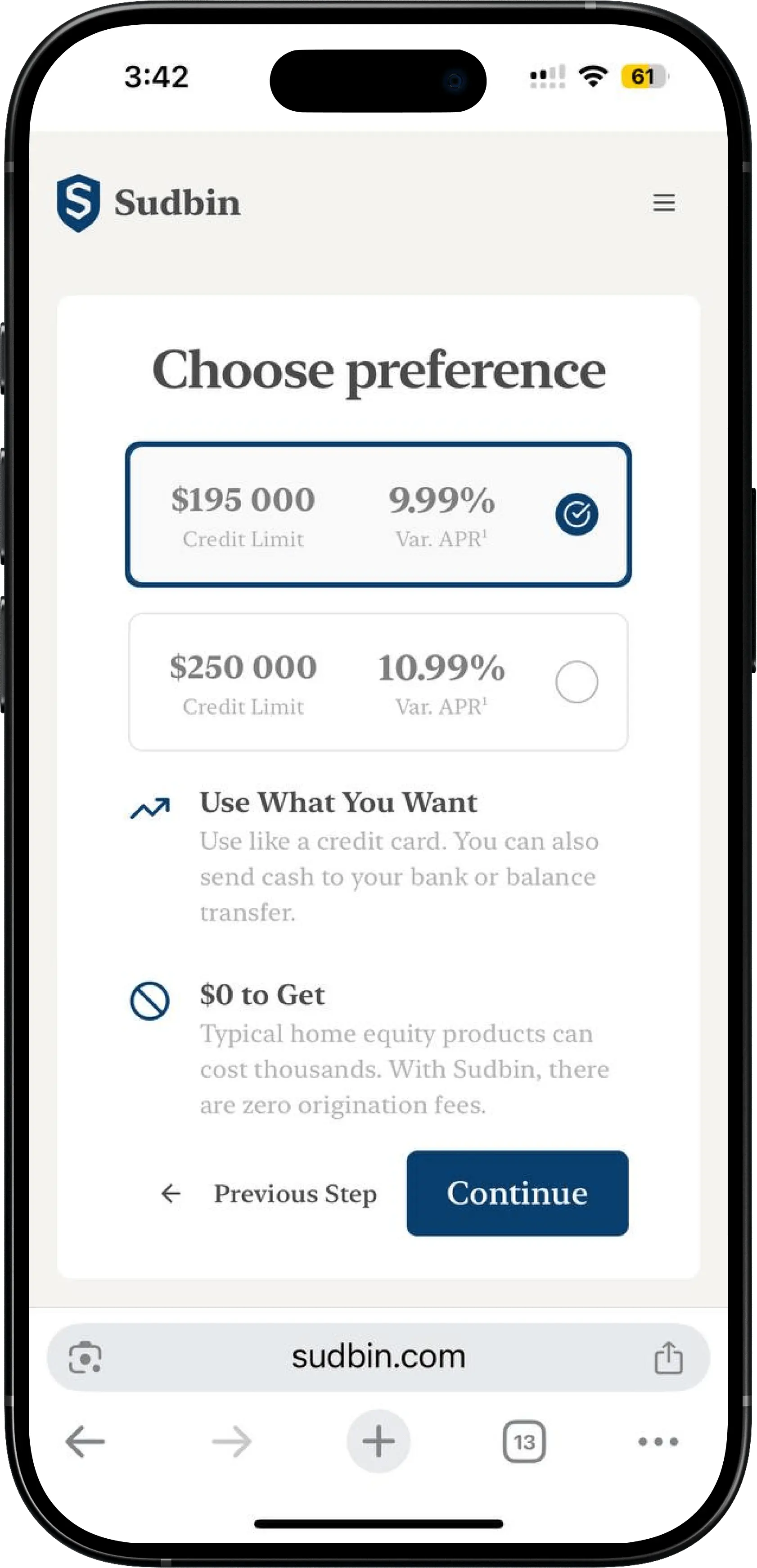 Aven app screen 2