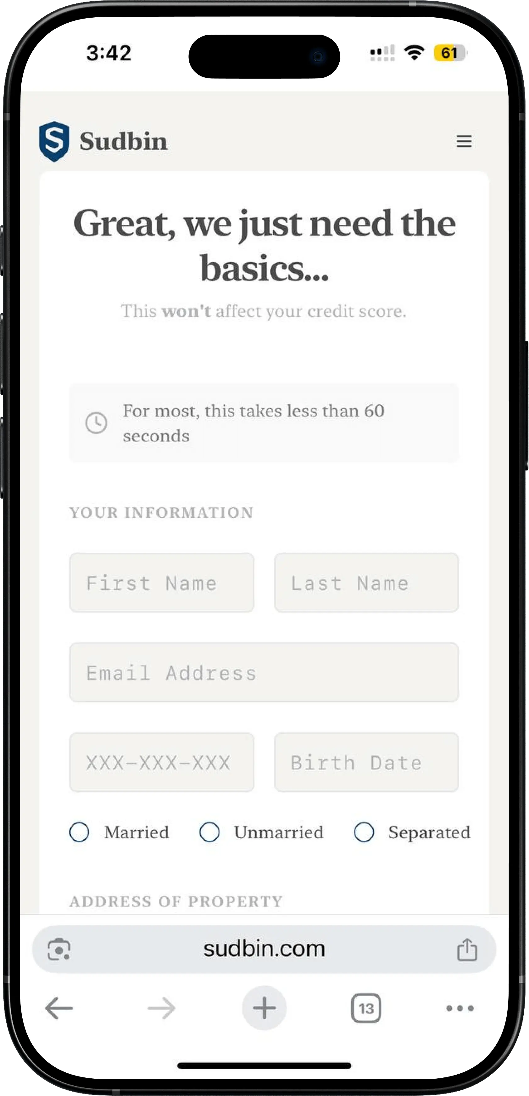Personal Information